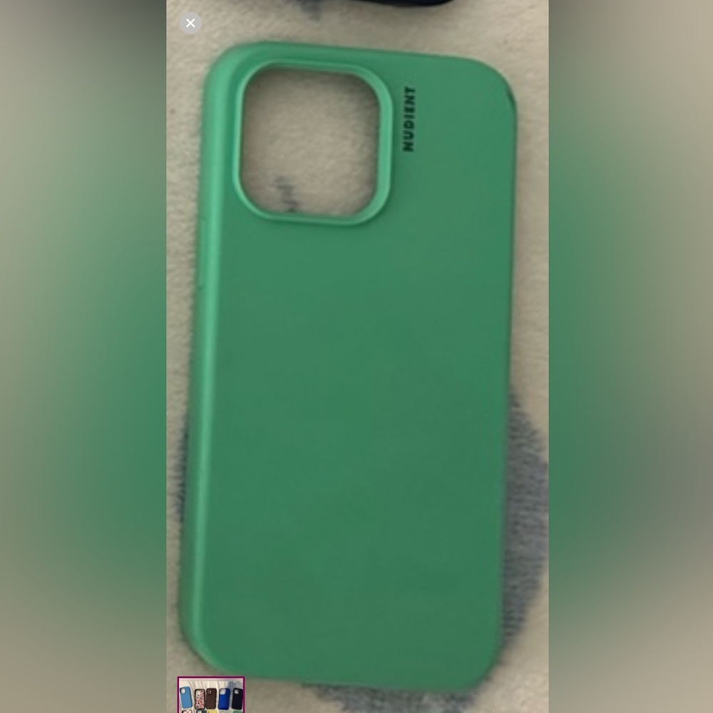 Nudient 14 pro max silicone case